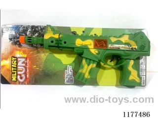 Camouflage Vibrating Flintlock Drum Gun