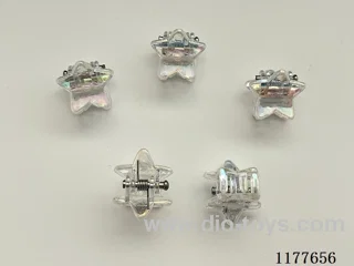 Transparent five-star hairpin 2000 PCS/medium pack