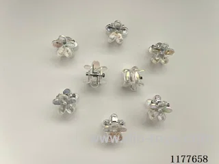 Transparent flower hairpin 2000 PCS/medium pack