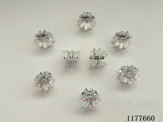 Transparent chrysanthemum hairpin 2000 PCS/medium pack