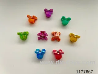 Pearlescent Mickey hair clip 2000 PCS/medium pack