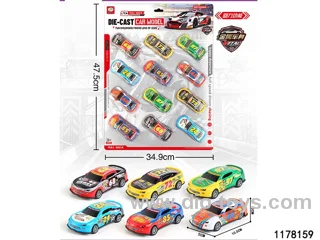 6 pull back alloy car (12pcs)