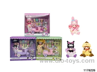 6.5 inch doll set