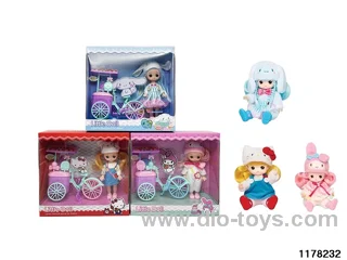 6.5 inch doll set