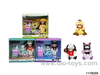 6.5 inch doll set