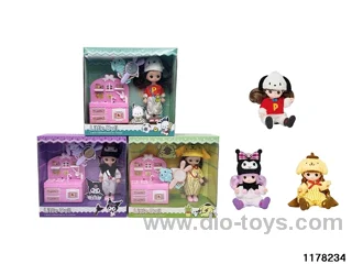 6.5 inch doll set