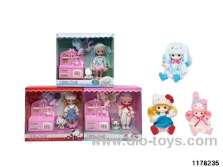 6.5 inch doll set