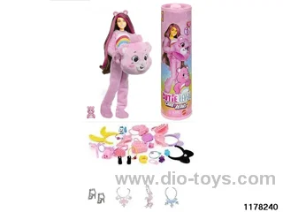 11.5 inch 12 jointed doll set