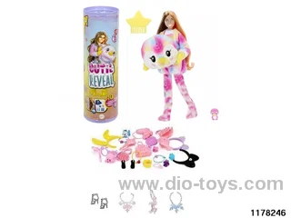 11.5 inch 12 jointed doll set