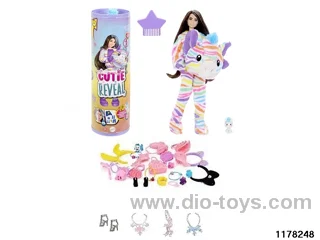 11.5 inch 12 jointed doll set
