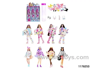 11.5 inch 12 jointed doll set