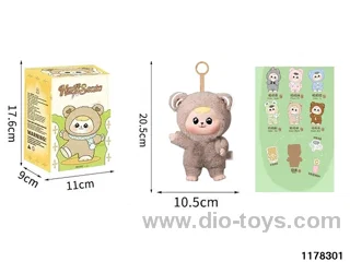 8 inch plush doll set