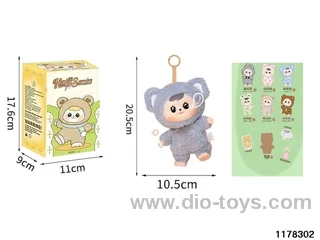 8 inch plush doll set