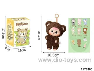 8 inch plush doll set