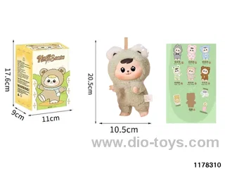 8 inch plush doll set