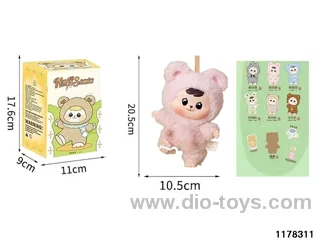 8 inch plush doll set