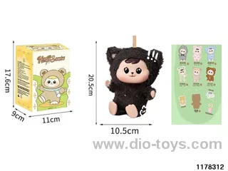 8 inch plush doll set