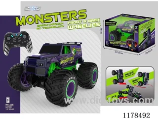 1:10 2.4G Stunt Standing Big Wheels (WITH GYRO)