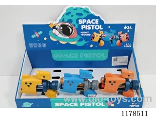 Mini Space Gun (3-color mixed 12PCS)