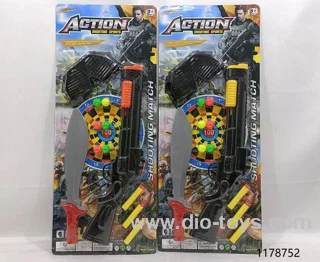 Soft bullet gun