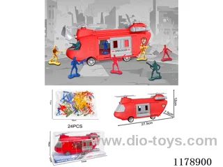 Stowage Inertial Transport Aircraft for Fire Fighting Scenario