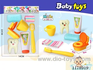Daily 7-piece set (toilet. Toothpaste water cup toothbrush soap bath towel teeth)
