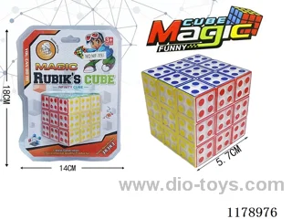 5.7 Holeless Six Color Heat Transfer Block Rubik's Cube