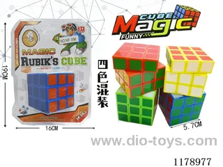 5.7 Holeless Six Color Thermal Transfer with Spring Rubik's Cube (5 color base mix)