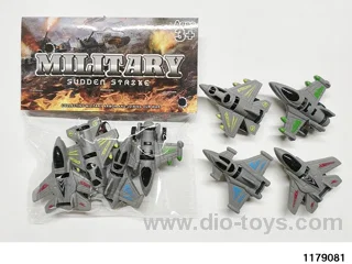 pull back Military fighter aircraft 4PCS