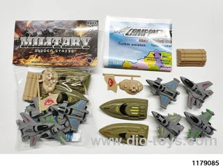 pull back Warplanes military set