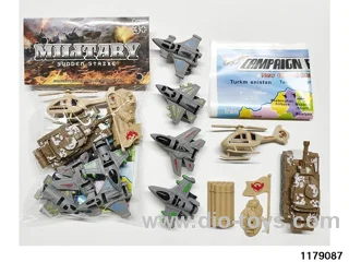 pull back Warplanes military set
