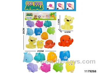 Bubble Spitting Animal Set