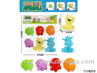 Bubble Spitting Animal Set