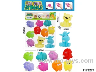Bubble Spitting Animal Set