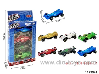 Alloy Skidding Car 4pcs