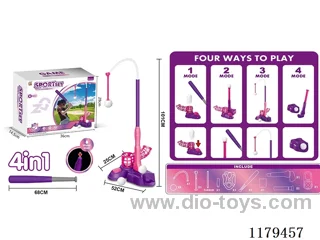 Baseball + Golf 4 in 1 Set
