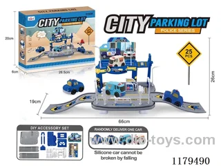 Police Vinyl Vehicle - Parking Lot