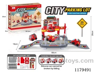 Firefighting Vinyl Vehicle-Parking Lot