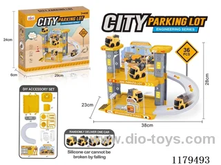 Engineering Vinyl Vehicle - Two-story Parking Lot