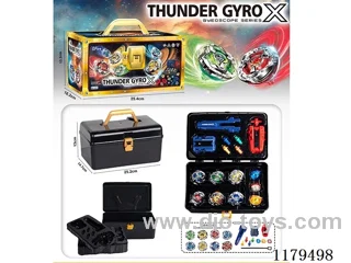 Gyro*6+Ruler Launcher*1+Wire Launcher*1+Handlebar