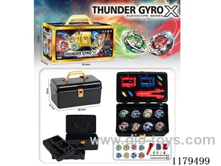 Gyro*6+Pull Ruler Launcher*2+Handlebar