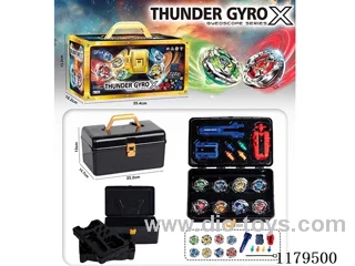 Gyro*6+Ruler Launcher*1+Cord Launcher*1+Handle