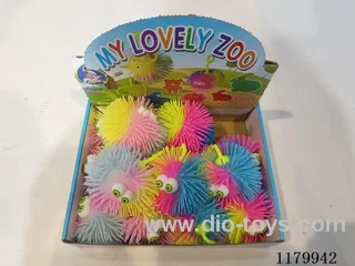 70g Light Up Furball Toys