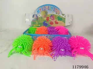 Light Up Furball Toys 16PCS