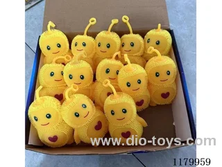 Light Up Furball Toys 12PCS