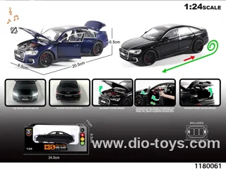 1:24 Alloy pull back car with lighted sound effects