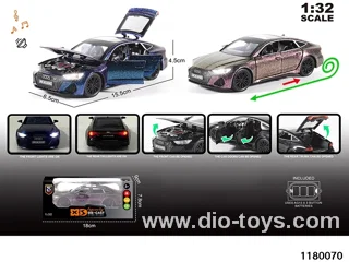 1:32 Alloy pull back car with lighted sound effects