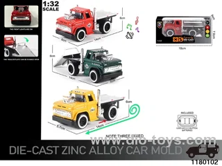 1:32 Alloy pull back car with lighted sound effects