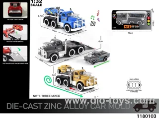 1:32 Alloy pull back car with lighted sound effects