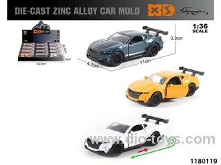 1:36 Alloy pull back car